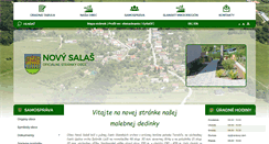 Desktop Screenshot of novysalas.sk